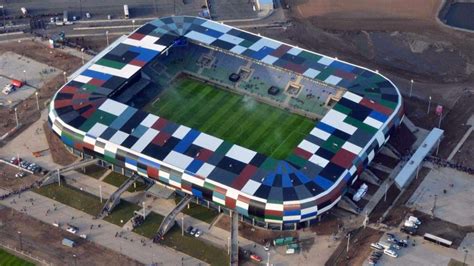 vista al nuevo estadio, La Pedrera