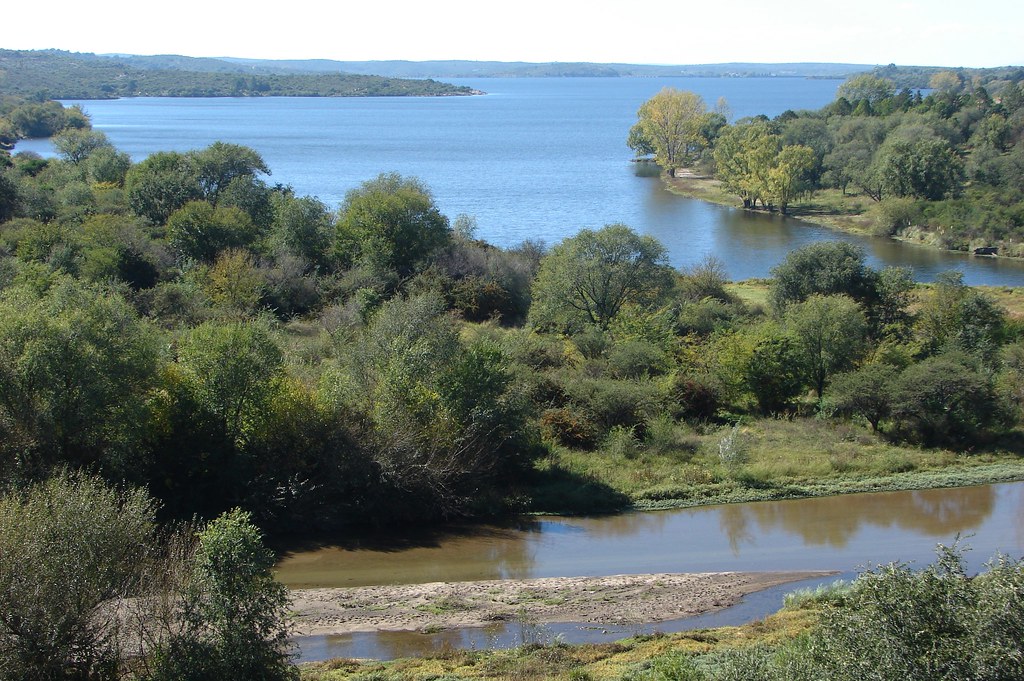 vista al dique La Florida, Trapiche